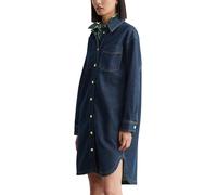 Marc O'Polo Denim Damen Cordkleid aus Bio-Baumwolle Oversize Fit, 4460, XXS