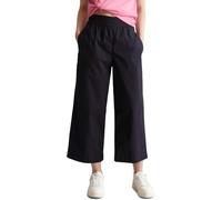 Marc O'Polo Denim Damen Culottehose verkürzte Länge mit elastischem Bund, Blau (Blue Depths), M