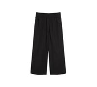 Marc O'Polo Denim Damen Culottehose verkürzte Länge mit elastischem Bund, Schwarz (Black), L