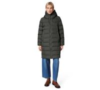 Marc O'Polo Denim Damen Steppmantel mit Kapuze PUFFER COAT, oliv, Gr. S