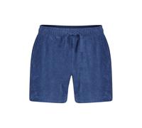 Marc O'Polo Denim Damen Frottee-Shorts Relaxed Fit, bleu, Gr. L