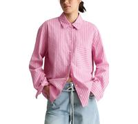 Marc OߴPolo Denim Damen Hemd Streifenbluse Regular Fit, Mehrfarbig (Light Pink Multi 01), L