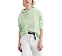 Marc O'Polo Denim Damen Hoodie mit Stretch-Anteil Relaxed Fit, Grün (Mint Mist), M