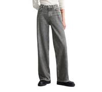 Marc OߴPolo Denim Damen Jeanshose aus Bio-Baumwolle Wide Fit, Grau (Medium Grey Multi 10), W31/L32