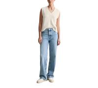 Marc OߴPolo Denim Damen Jeanshose aus Bio-Baumwolle Wide Leg, Blau (Light Blue Multi 20), W29/L32