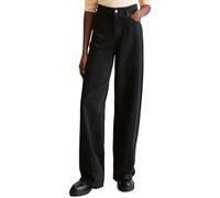 Marc OߴPolo Denim Damen Jeanshose High Waist Wide Fit, Schwarz (Black Multi 01), 32W/32L