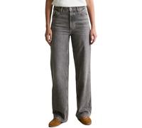 Marc OߴPolo Denim Damen Jeanshose High Waist Wide Leg, Grau (Medium Grey Multi 10), W30/L32