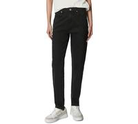 Marc O'Polo Denim Jeans Boyfriend Fit mit Stretch und Label-Patch Schwarz Größe 28/30