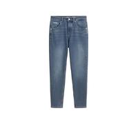 Marc O'Polo Denim Damen Jeanshose mit Stretch-Anteil Tapered Leg, Blau (Dark Blue Multi 28), W27/L30