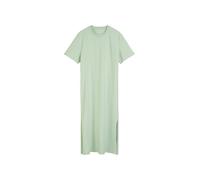 Marc O'Polo Denim Damen Jerseykleid mit Seitenschlitzen Relaxed Fit, Grün (Mint Mist), S