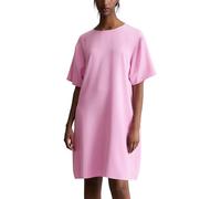 Marc OߴPolo Denim Damen Kleid mit Rundhalsausschnitt Regular Fit, Rosa (Pale Bubblegum), S