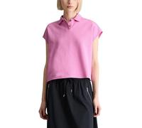 Marc OߴPolo Denim Damen Kurzarm-Poloshirt aus Baumwolle Wide Fit, Rosa (Pale Bubblegum), S