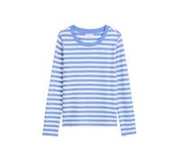 Marc O'Polo Denim Langarmshirt aus reiner Baumwolle in Bleu, Größe M