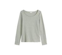 Marc OߴPolo Denim Damen Langarmshirt aus Bio-Baumwolle mit U-Boot-Ausschnitt, 5000006284