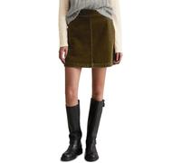 Marc O'Polo Denim Regular Fit Mini-Rock aus Baumwoll-Mix in Oliv, Größe XL