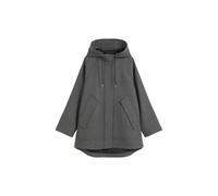 Marc O'Polo Denim Damen Parka aus Wollmix, anthrazit, Gr. XL