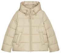 Marc O'Polo Denim Damen Steppjacke mit Kapuze wasserabweisend, Beige (Pure Cashmere), XL