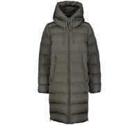Marc O'Polo Denim Damen Steppmantel mit Kapuze PUFFER COAT, oliv, Gr. M