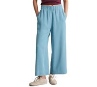 Marc O'Polo Chinohose aus LENZING™ Lyocell Damen knöchelfrei, elastischer Bund S Blau Dawn