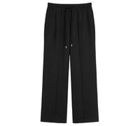 Marc O'Polo Denim Damen Stoffhose mit elastischem Bund Relaxed Fit, Schwarz (Black), S