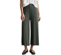 Marc OߴPolo Denim Damen Stoffhose mit Gummibund cropped, Grün (Pineneedle), XS