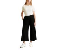 Marc O'Polo Denim Damen Stoffhose – Relaxed Fit, Gummibund – Schwarz Größe M