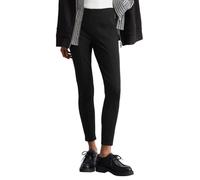 Marc O'Polo Denim Damen Stoffhose mit Stretch-Anteil Slim Fit, Schwarz (Black), M