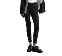 Marc O'Polo Denim Damen Stoffhose mit Stretch-Anteil Slim Fit, Schwarz (Black), XS