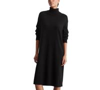 Marc O'Polo Denim Damen Strickkleid mit Rollkragen Relaxed Fit, Schwarz (Black), XS