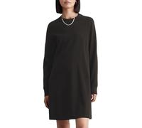 Marc O'Polo Denim Damen Strickkleid mit Rundhalsausschnitt A-Shape, Schwarz (Black), S