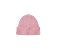 Marc O'Polo Denim Damen Strickmütze aus Woll-Mix Beanie, Rosa (Medium Pink Multi 02), One Size