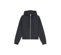 Marc O'Polo Denim Damen Sweatjacke aus Bio-Baumwolle mit Kapuze, Blau (Blue Depths), XS