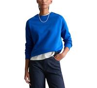 Marc OߴPolo Denim Damen Sweatshirt aus Bio-Baumwolle mit Raglanärmeln, Blau (Pale Cobalt), XS