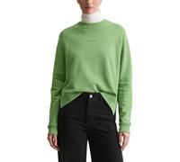 Sweatshirt MARC O'POLO DENIM "aus Organic Cotton", Damen, Gr. XS, smoky grape, Obermaterial: 100% Baumwolle, unifarben, relaxed fit, Rundhals, Bündchen, Sweatshirts Sweatshirt (21574410-XS) smoky grap