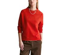 Marc OߴPolo Denim Damen Sweatshirt aus Bio-Baumwolle mit Raglanärmeln, Rot (Carmine Red), M
