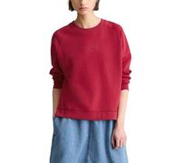 Marc OߴPolo Denim Damen Sweatshirt aus Bio-Baumwolle Relaxed Fit, Rot (Vivid Cherry), XL