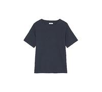 T-Shirt MARC O'POLO DENIM "aus softer Bio-Baumwolle" Gr. XL, blau Damen Shirts (46722037-XL) blau