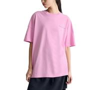 Marc OߴPolo Denim Damen T-Shirt aus Bio-Baumwolle Oversized Fit, Rosa (Pale Bubblegum), M