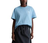Marc OߴPolo Denim Damen T-Shirt mit Rundhalsausschnitt Regular Fit, Blau (Blue Dawn), XXL