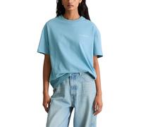 Marc OߴPolo Denim Damen T-Shirt mit Rundhalsausschnitt Relaxed Fit, Blau (Blue Dawn), L