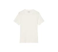 Marc O'Polo Denim Damen T-Shirt mit Stretch-Anteil Slim Fit, Weiß (Scandinavian White), S