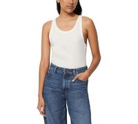 Marc O'Polo Denim Damen Tanktop mit Stretch-Anteil gerippt, Weiß (Scandinavian White), M