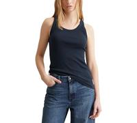 Marc O'Polo Damen B41208650057 Trägershirt Cami Shirt, Navy Teal, XXL EU