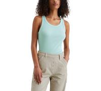 Marc O'Polo Denim Damen Tanktop mit Stretch-Anteil Slim Fit, Blau (Blue Fog), L