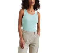 Marc O'Polo Denim Damen Tanktop mit Stretch-Anteil Slim Fit, Blau (Blue Fog), XL