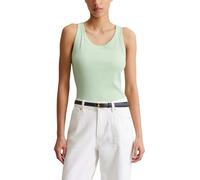 Marc OߴPolo Denim Damen Tanktop mit Stretch-Anteil Slim Fit, Grün (Mint Mist), L