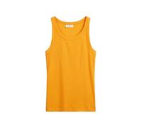 Marc O'Polo Denim Damen Tanktop mit Stretch-Anteil Slim Fit, Orange (Orange Glow), L