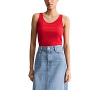 Marc OߴPolo Denim Damen Tanktop mit Stretch-Anteil Slim Fit, Rot (Carmine Red), XXL