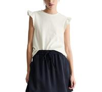 Marc O'Polo Denim Regular Fit Top aus reiner Baumwolle in Offwhite, Größe XS