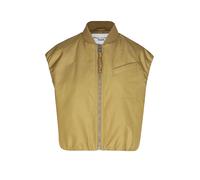 Marc O'Polo Denim Regular Fit Weste mit College-Kragen in Senf, Größe S